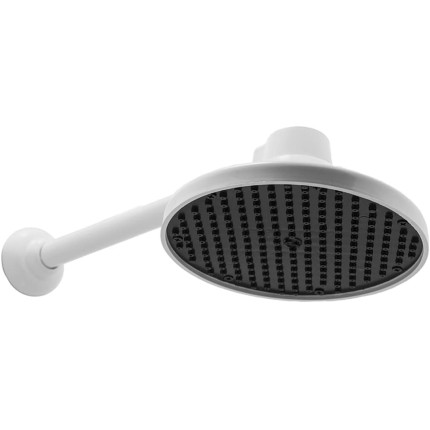 Chuveiro Ducha Fria Piscina Jardim 6 Polegadas ABS Branco