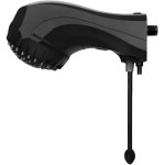 Chuveiro Ducha Top Banho Cor Piano Preto - 127V 5500W, Funcional para Banheiro Residencial, Design Moderno Elegante