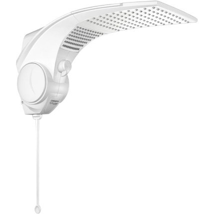 Chuveiro Elétrico Eletrônico Duo Shower Quadra 7500w 220v Branco