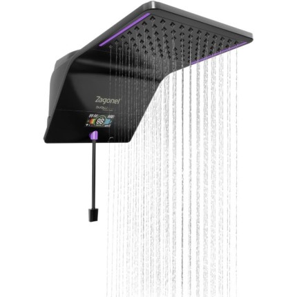 Chuveiro Zagonel Ducali Premium Digital Preto 127V
