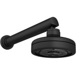 Chuveiro com tubo de parede AcquaPlus, Black Matte, Deca, 1990.BL.CT.MT