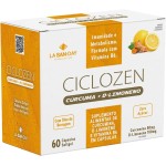 Ciclozen Cúrcuma + Limoneno (60 Cápsulas) - Imunidade e Metabolismo. Zero Açucar, com óleo de borragem, Ação anti-inflamatória, poder antioxidante, saúde articular e contra radicais livres
