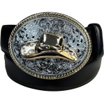 Cinto Adulto Fivela Country Cowboy Rodeio