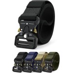 Cinto Masculino Militar Tático Premium Fivela Metal Engate Rápido Nylon Unisex Ajustável Resistente Tipo Policia Civil Exército Bope Guarda Nacional Bombeiro Modelo Americano Calça