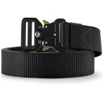 Cinto Tático Militar Com Fivela de Engate Rápido Tipo Fastem (PRETO) - Imagem 2