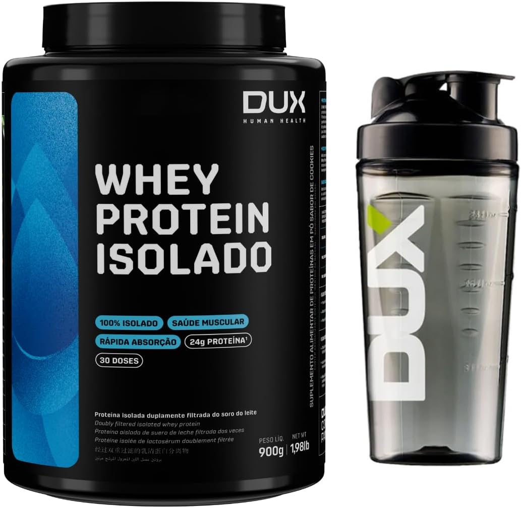 Combo-Whey-Protein-Isolado-Dux-Nutrition-900g-Coqueteleira.jpg Combo Whey Protein Isolado Dux Nutrition 900g + Coqueteleira - Sabor Chocolate Branco