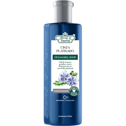 Condicionador Matizante Platinado 310Ml, e Vegetais