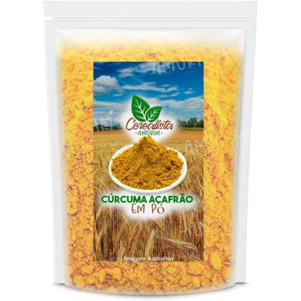 Cúrcuma Açafrão Em Pó Puro 1 kg