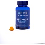 Cúrcuma em Gomas – Curcuma Gummies, 30 Unidades, Sabor Damasco, Suplemento Alimentar com Ação Antioxidante e Suporte Imunológico – EDX Life Extension - Imagem 2
