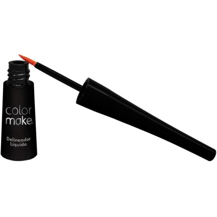 Delineador Líquido 3Ml, Colormake, Laranja Neon