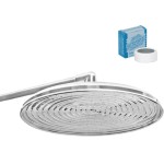 Ducha Cascata Chuveiro Piscina Chuveirão Alumínio 10 Pol