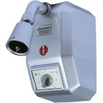 Ducha Elétrica Kdt Eletrônica Inteligente 8800w 220v Silenciosa Super Jato Prata Brilho