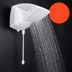 Ducha Eletrônico - ((220V / 6800W / 7500W)) - para Aquecimento Rápido e Vazão Forte, Ducha com Multitemperaturas, Econômico e de Alta Performance(MULTITEMPERATURAS 7500W-220V) - Imagem 2