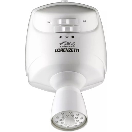 Ducha Jet4 127V 5500W, Lorenzetti, 7540152, Branco, Pequeno