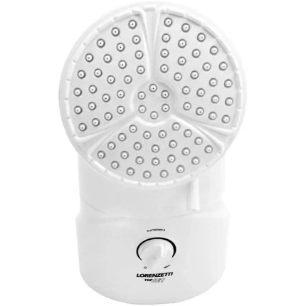 Ducha Top Jet Eletrônico 220V 7500W, Lorenzetti, 7541507, Branco, Pequeno