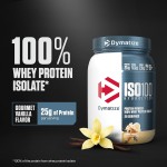 Dymatize Iso 100 Whey Protein Vanilla 1.3Lb 600Gr - Imagem 2