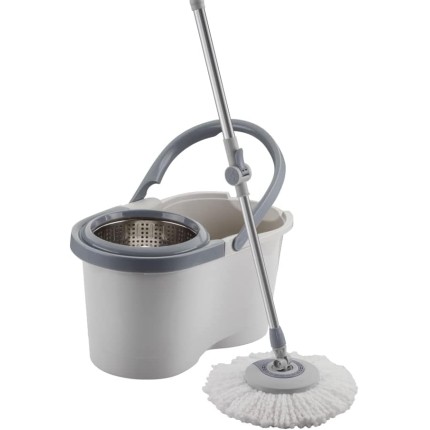 Electrolux Menalux MOP Giratório Inox com Refil Extra de Microfibra