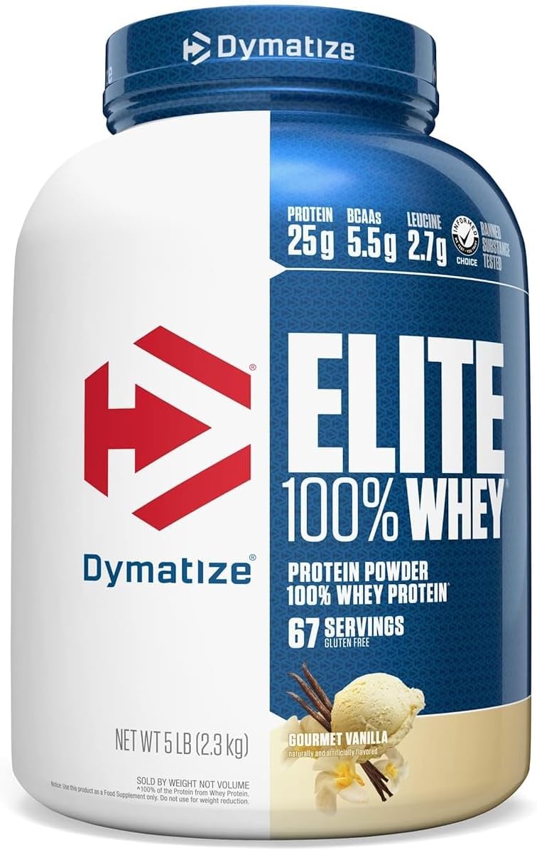 Elite-100-Whey-Protein-23Kg-Sabor-Gourmet-Vanilla-Dymatize.jpg Elite 100% Whey Protein (2,3Kg) - Sabor Gourmet Vanilla, Dymatize Nutrition
