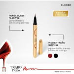 Eudora Make O Diabo Veste Prada Caneta Delineadora Iconic Liner Preta 0,4ml - Imagem 2