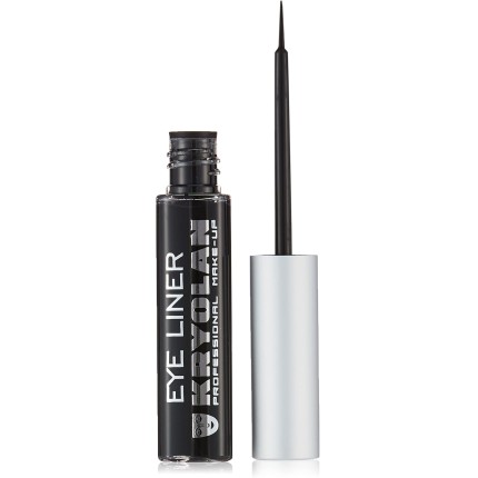 EyeLiner Delineador Liquido Kryolan Black Preto