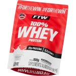 FTW 100% Whey Protein com Proteína Concentrada WPC, Suplemento Alimentar Pós-Treino em Pó com Fonte de Proteína do Soro do Leite, Alto Valor Biológico, Sem Glúten – Refil 900g (Leite)