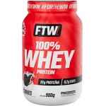 FTW 100% Whey Protein com Proteína Concentrada WPC, Suplemento Alimentar Pós-Treino em Pó com Fonte de Proteína do Soro do Leite, Alto Valor Biológico, Sem Glúten – Pote 900g (Cookies) - Imagem 2