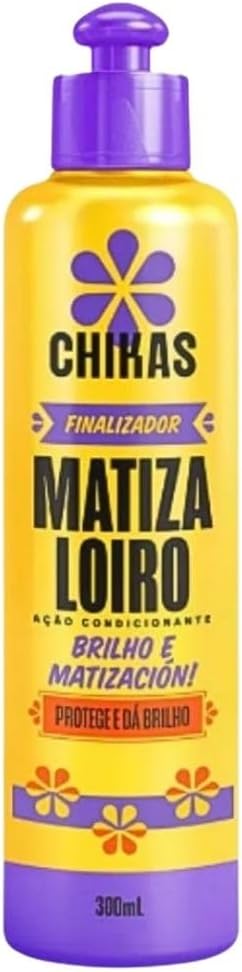 Finalizador-Chikas-Matiza-Loiro-Brilho-e-Matizacion-300mL.jpg Finalizador Chikas Matiza Loiro Brilho e Matizacion! 300mL