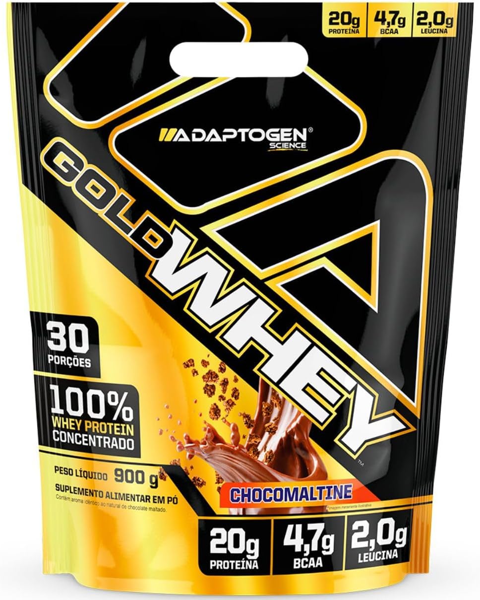 Gold-Whey-Refil-900g-Sabor-Chocomaltine-Adaptogen-Science.jpg Gold Whey Refil 900g Sabor: Chocomaltine - Adaptogen Science | Whey Protein Concentrado