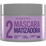 Hanova, Mascara para cabelos, Matizadora, 300ml, Roxo