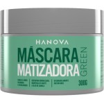 Hanova, Mascara para cabelos, Matizadora Green, 300ml, Azul