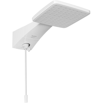 Hydra Chuveiro Eletrônico Branco Quadratta Max, 5500W 110V