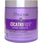 Inoar, Cicatrifios Loiro Perfeito, Máscara, Matização, Brilho Intenso E Restauração Da Cor Natural Dos Fios - 500G