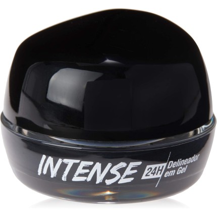 Intense 24H Delineador Gel Blackout, Rk By Kiss, Preto