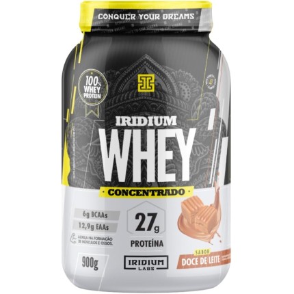 Iridium Labs Iridium Whey Protein Concentrado - 900G Sabor:Doce De Leite