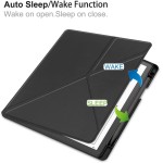 Kepuch Custer Capas para Kindle Scribe 2024 2022 / Redesigned Display 10.2",Couro-PU Bolsas Estojos - Preto - Imagem 2