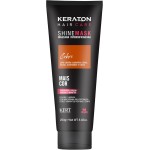Keraton, Máscara matizadora hidratante, Trata e colore, Para cabelo castanho claro, louro, acobreado e ruivo, Shine Mask, 250g, Cobre