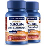 Kit 2 Cúrcuma 130mg Catarinense 60 cápsulas