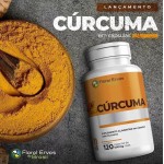 Kit 3x Cúrcuma Original 500mg com 120 Cápsulas de Curcumina Floral Ervas - Imagem 2