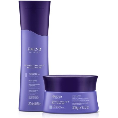 Kit Matizador Amend Specialist Blonde Expertise (2 Produtos)