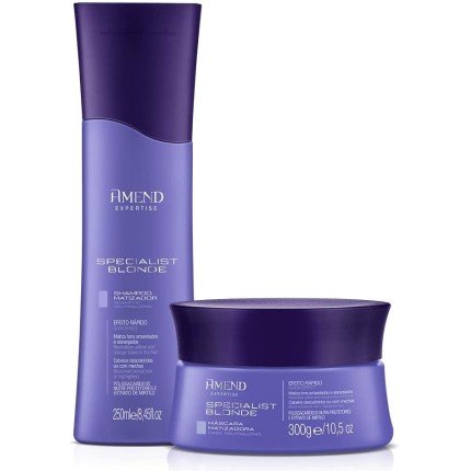 Kit Matizador Amend Specialist Blonde Expertise (2 Produtos)