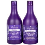 Kit Matizador Platinum Maycrene Shampoo Condicionador 2x500g