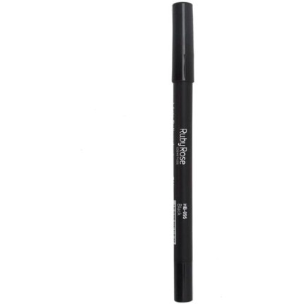 Lápis Delineador para Olhos a Prova D'água Carbon Black Ruby Rose HB-050