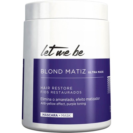 Let Me Be Blond Matiz - Btox Efeito Matizador Antiamarelado 1kg