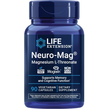 Life Extension Neuro-Mag Magnesium L Treonato (90 vCaps)