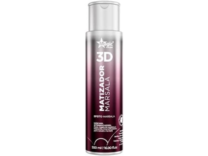 Magic Color Matizador 3D Marsala500Ml