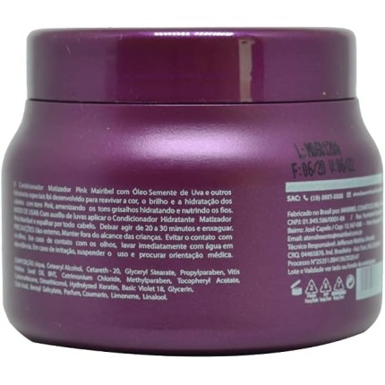 Mairibel Máscara Hidratante Matizador Pink 250gr