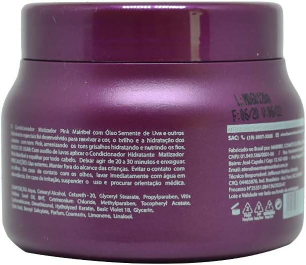 Mairibel-Mascara-Hidratante-Matizador-Pink-250gr.jpg Mairibel Máscara Hidratante Matizador Pink 250gr