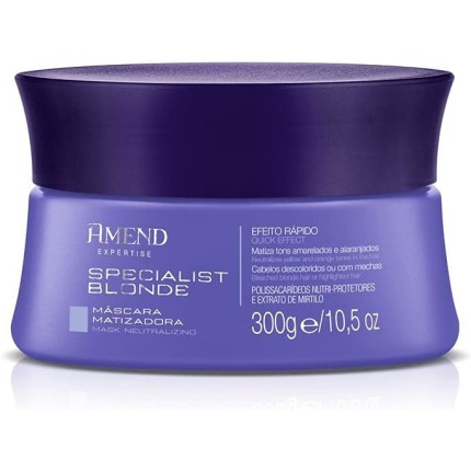 Máscara Amend Expertise Matizadora Specialist Blonde 300g