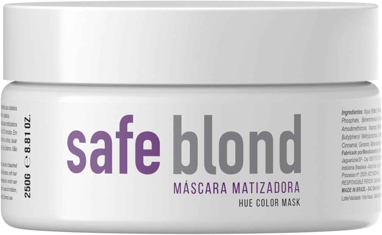 Mascara-Capilar-Matizadora-Safe-Blond-Macpaul-Professional.jpg Máscara Capilar Matizadora Safe Blond, Macpaul Professional