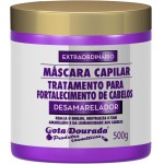 Máscara Desamareladora Gota-Dourada Matizador Neutraliza Tons Amarelados e Cabelos Grisalhos 500g